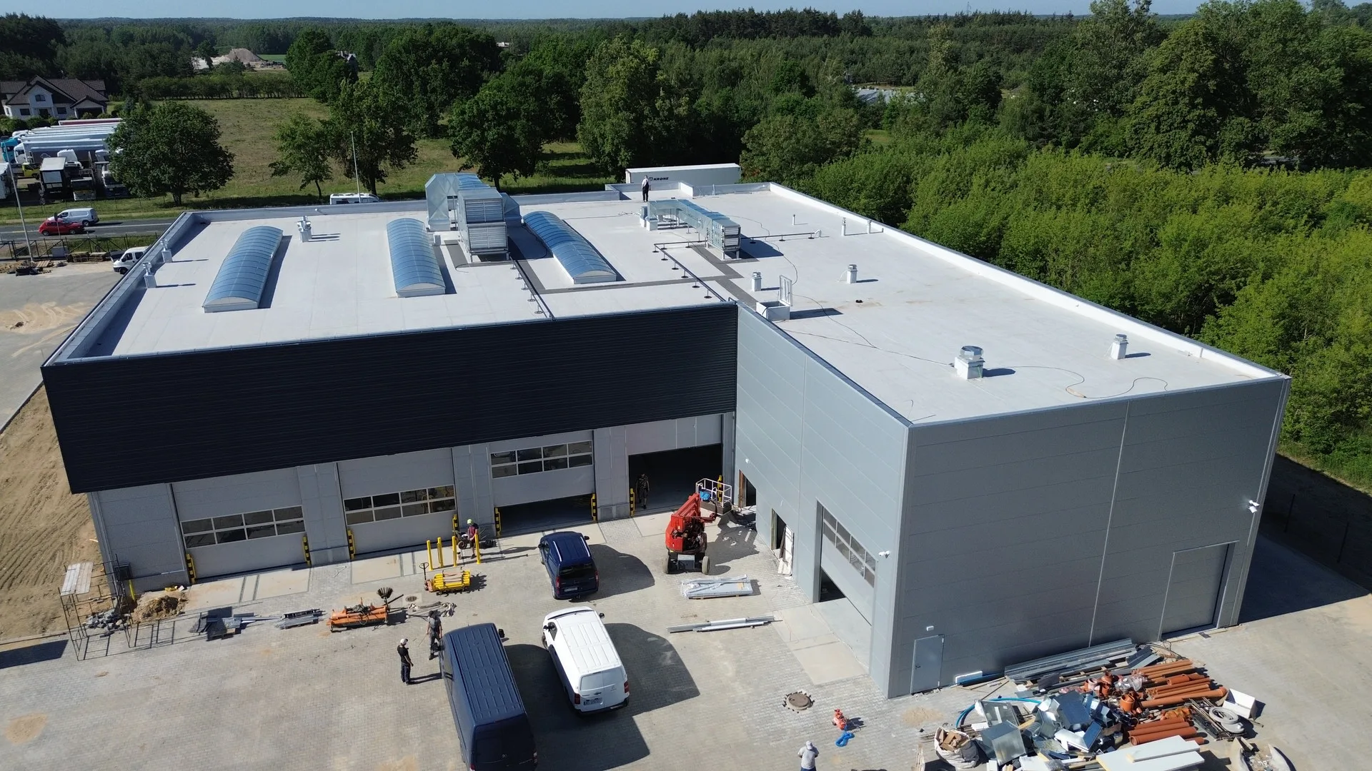 Serwis DAF, Gręzów – zdjęcie 5 z realizacji ELMET