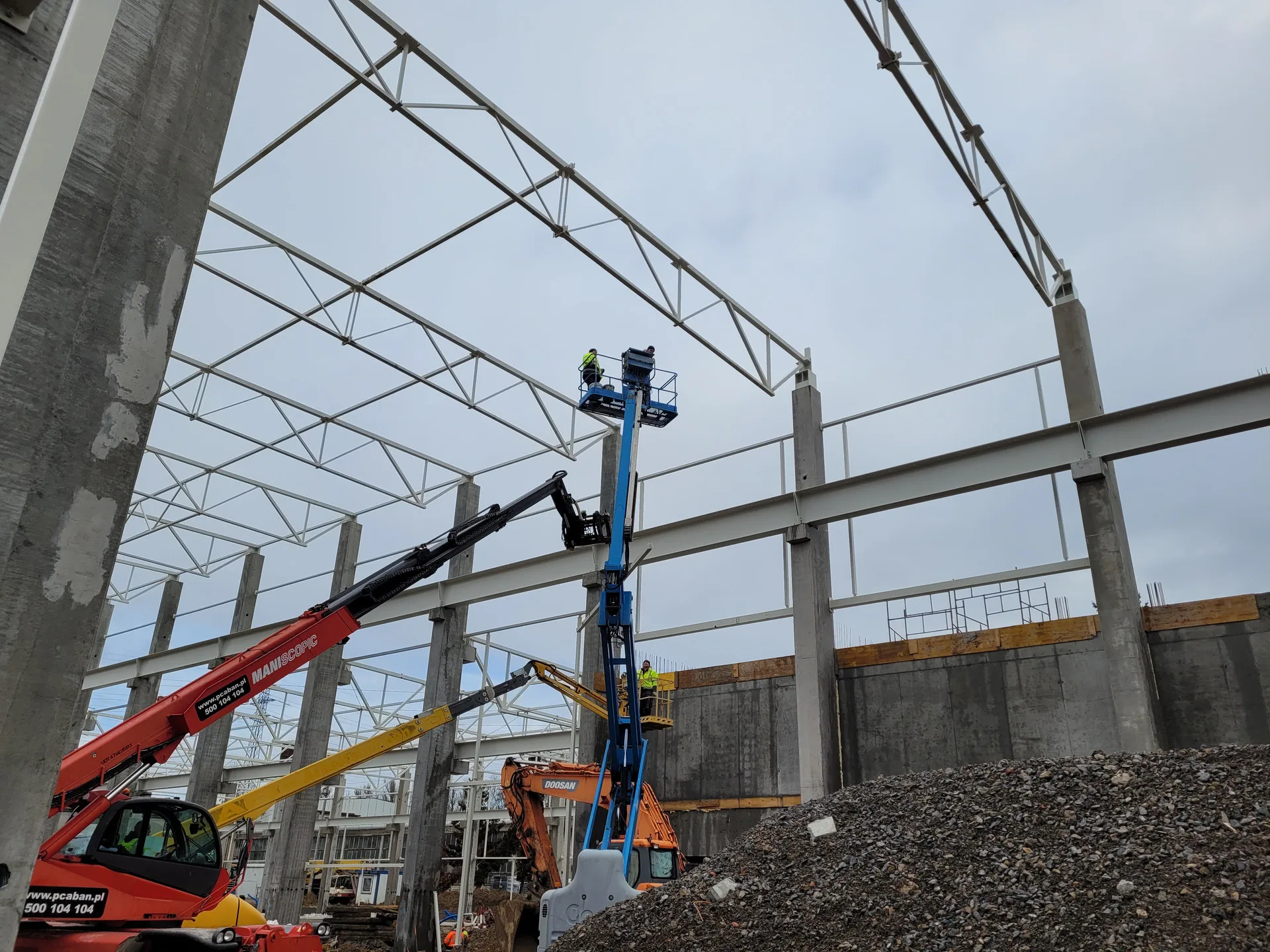 Hala produkcyjna Elektromontaż, Lublin – zdjęcie 1 z realizacji ELMET