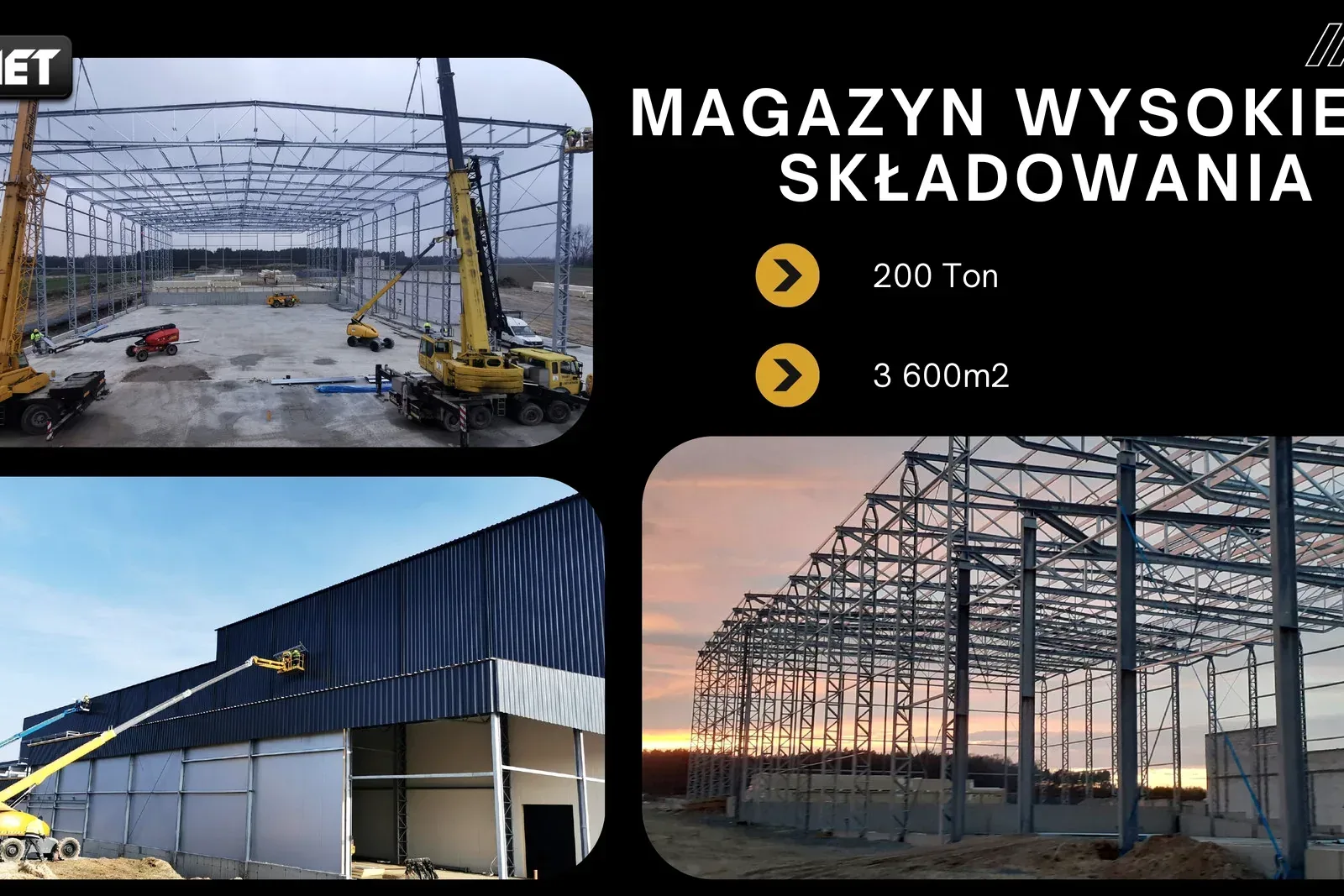 Zakład ELMET w Helenowie pod Siedlcami, widok z drona
