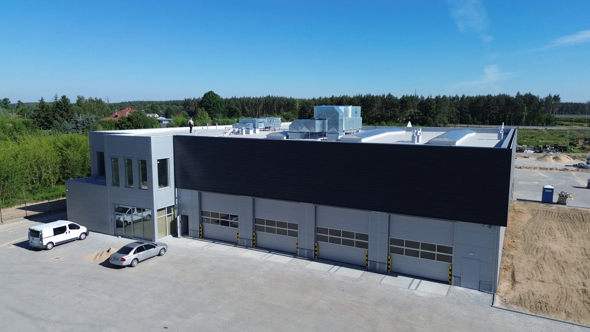 Serwis DAF, Gręzów – zdjęcie 2 z realizacji ELMET